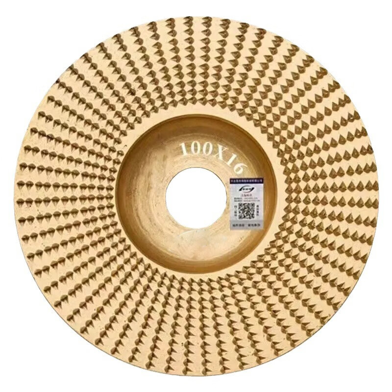 Shantou Lincun angle grinder polishing disc wood wood polishing wheel grinding wheel tool woodworking grinding disc thorn disc grinding disc artifact woodworking grinding thorn disc plane + bevel + arc suitable for 100 type angle grinder