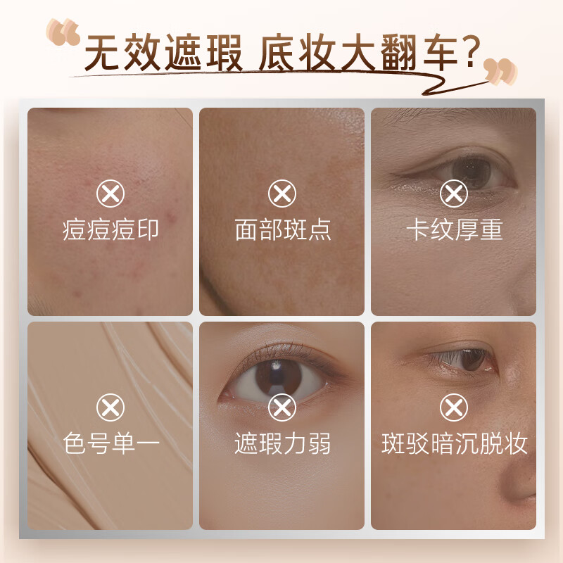 DPDP Three Color Concealer Palette Concealer Facial Highlight Contour Covers Dark Circles, Spots, Acne Marks and Nasal Lines Three Color Concealer*1+Thumb Powder Puff*1+Concealer Brush*1