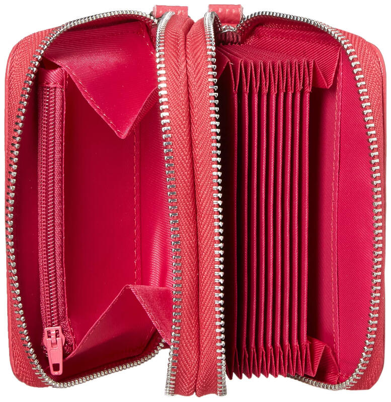 KALMORE women's wallet rose red 4 x3.2 x1.25