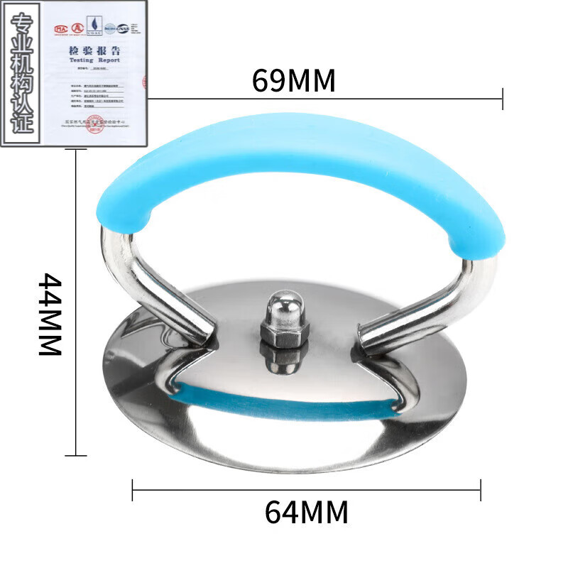 Taigetu stainless steel pot lid top beads silicone pot lid handle button top beads universal cooking pot lid button lid handle accessories stainless steel handle