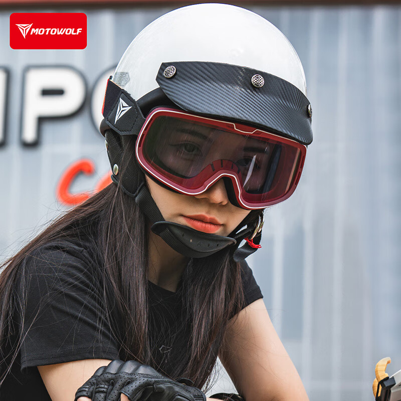 MOTOWOLF motorcycle goggles helmet universal goggles retro motorcycle riding sun protection wind and sand off-road glasses