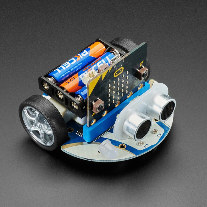 Car kit microbit programming car motherboard extension python smart car programming car (including 2 V2.2 motherboards) cutebot car