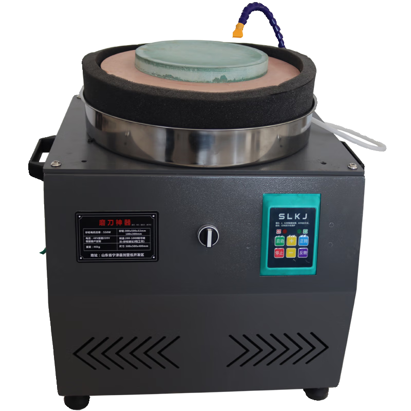 CLCEY multifunctional knife sharpener for sharpening butcher knives, scissors, automatic knife sharpener, water-cooled grinder for kitchen knives, meat knife surface grinding and polishing machine 48-72V universal