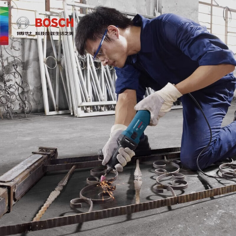 Bosch (BOSCH) GGS small hand-held engraving straight grinder electric grinder internal grinder metal straight grinder GGS28CE (650W adjustable speed) imported from Germany