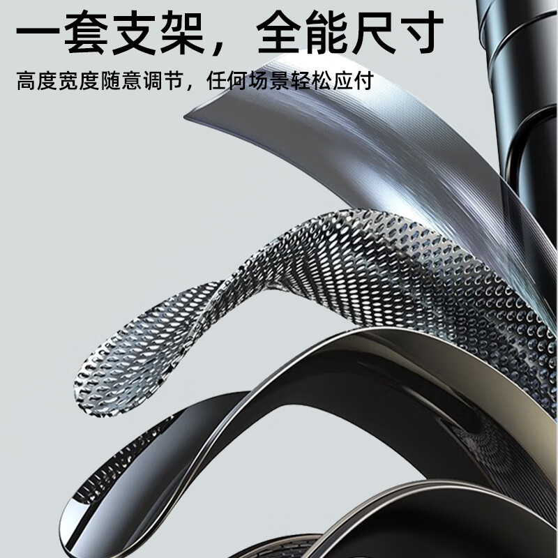 Leitz photography background stand 2.4*2 invisible fully retractable T-shaped stand live broadcast green screen cutout photo background cloth alloy studio equipment shooting bold portable stand