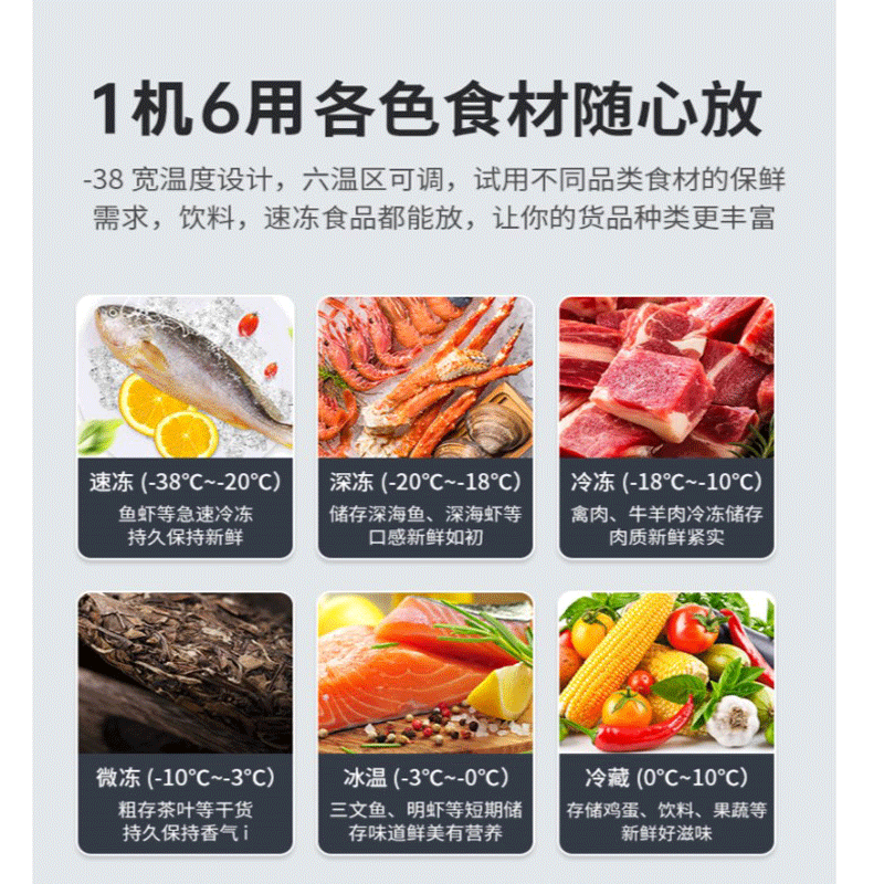 Haier Freezer Home Commercial Large Capacity Deep Freezing Quick Freezing Ultra Low Temperature Energy Saving Frost Reducing Full Freezing Refrigerator Dual-Purpose Conversion Freezer 300/400/500 Liters or More Same Style in Physical Store丨-38 Quick Freezing丨PCM Steel Plate Liner丨 429L