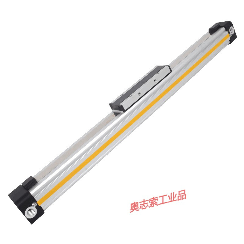 High-speed mechanical rodless cylinder with guide rail OSPP16200300400 long stroke and large thrust adjustable OSP-P16-100