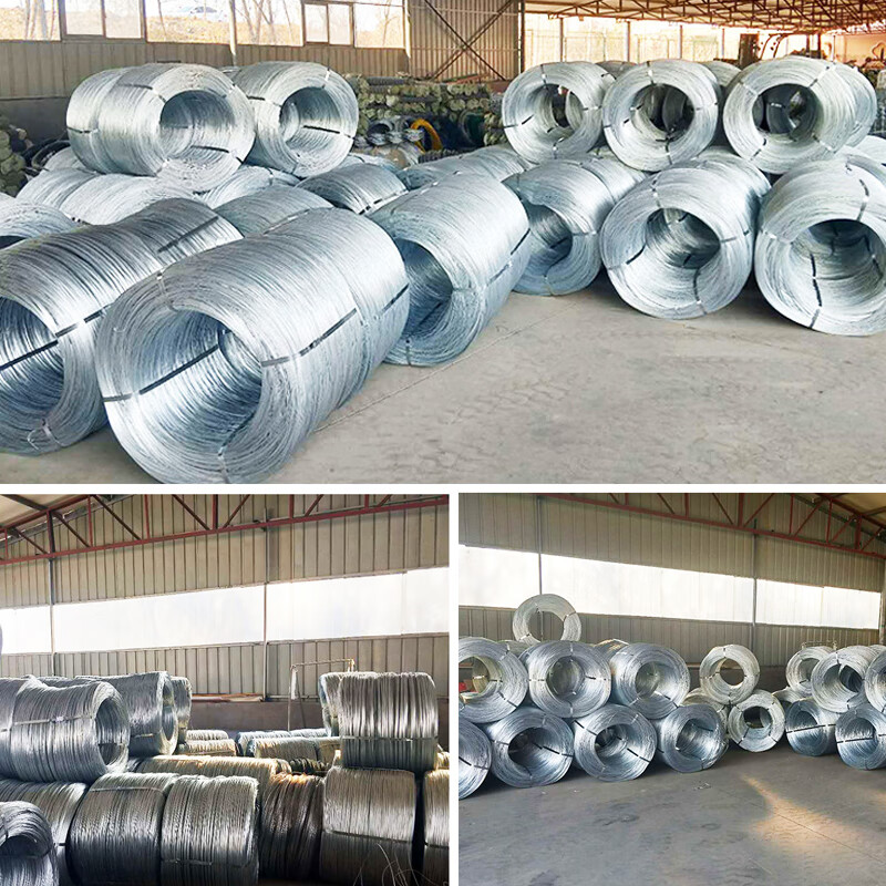 Forty thousand kilometers of galvanized iron wire, not easy to rust, No. 12 5KG package, about 103 meters long, electroplated lead bar, cold drawn wire, binding wire for greenhouse construction site
