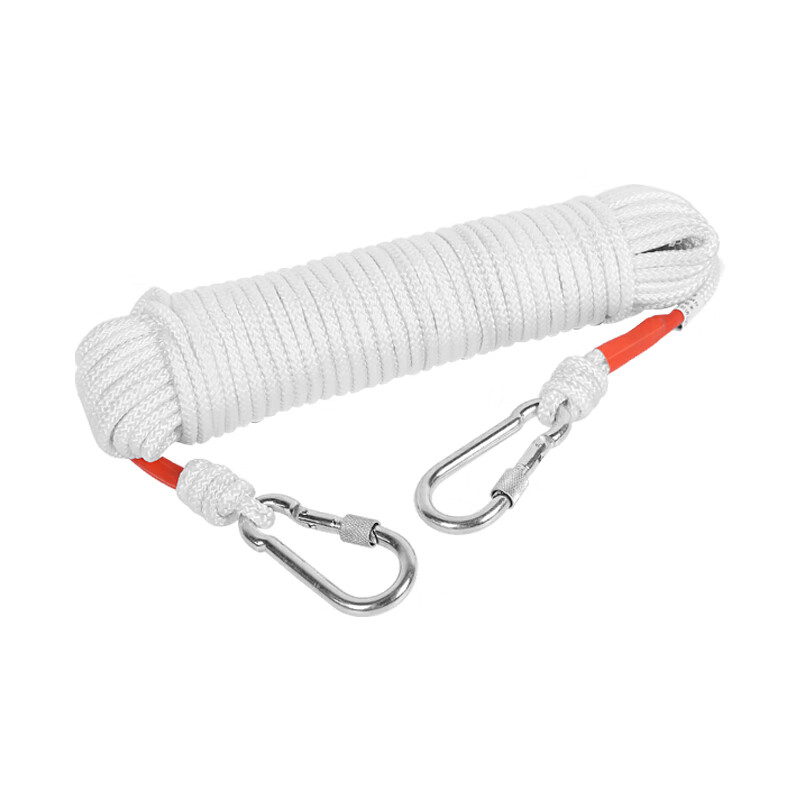 40,000 kilometers of steel wire emergency rope, high-altitude operation drill rope, high-rise residential mountain climbing, rock climbing, slow descent, flood prevention and rescue, double hook 15 meters