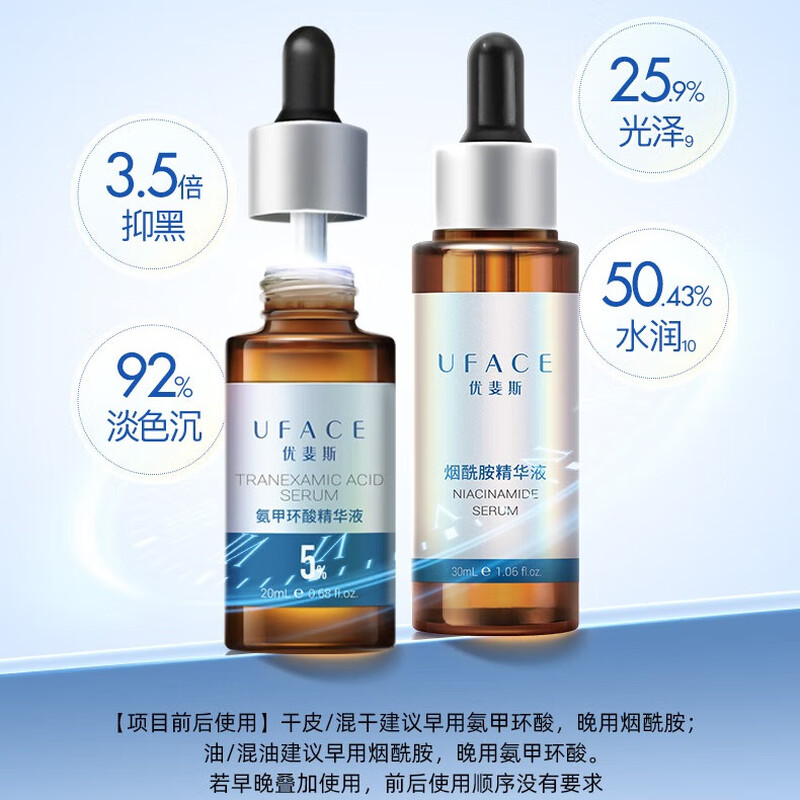 Eupheth 5% Tranexamic Acid + 4% Niacinamide Essence High-end Double Star Customized Gift Box New Year's Gift