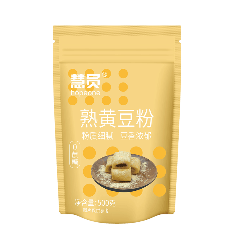 Hopeone Pure Soybean Flour 1000g Soybean Noodles, Glutinous Rice Cake, Barbeque Dip, Barbeque Dip, Soy Milk Box, Donkey Roll