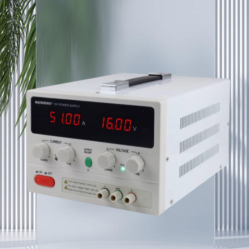 MAISHENG adjustable DC regulated power supply 30V60V300V400V500V5A adjustable charging maintenance experiment test power supply MP8060C 0-80V0-60A