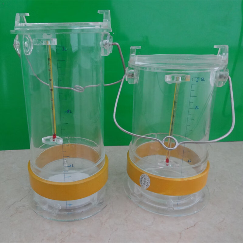 Plexiglas water collector stainless steel water sampler deep water sewage water sample collector sampling bottle 304 material thickened stainless steel 5 liters 304 stainless steel