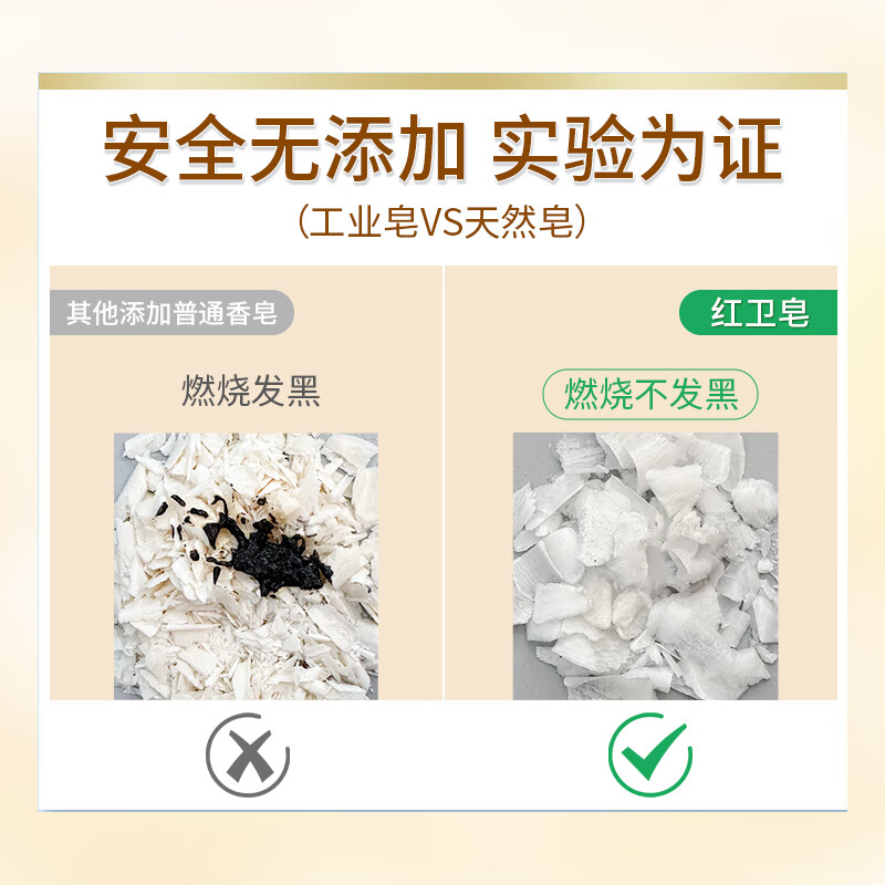 Red Guard Sheep Placenta Suet Fat Soap 95g Soap Face and Bath Two-in-One Moisturizing Handmade Facial Cleansing Soap