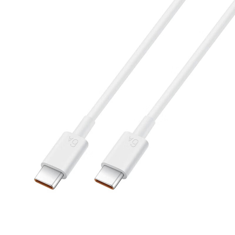Huawei (HUAWEI) Mate70pro original extended charging cable 100W fast charging Mate70pro+/70rs Extraordinary Master original data cable 6A fast charging Type-c extended data cable 1.8 white 100w set + 1.8m white double c cable 1.8m