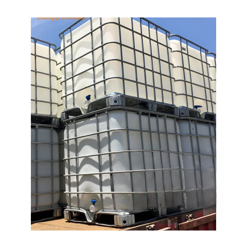 Ton barrel 1 ton containerized square vehicle-mounted chemical plastic barrel square water barrel oil barrel diesel barrel 500L 1000 liters 1000 liter explosion-proof ton barrel (cleaned version)