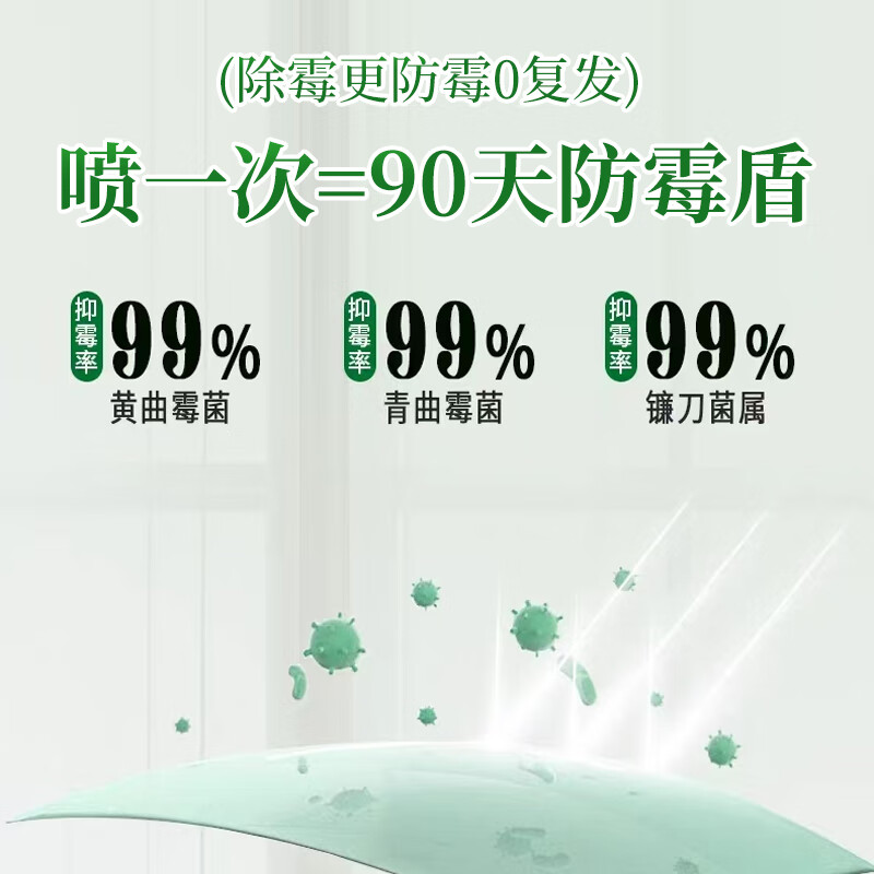 JUQI Mattress Mold Remover Technology Fabric Sofa Dormitory Supplies Mold Removal Spray Carpet Quilt Mold Removal