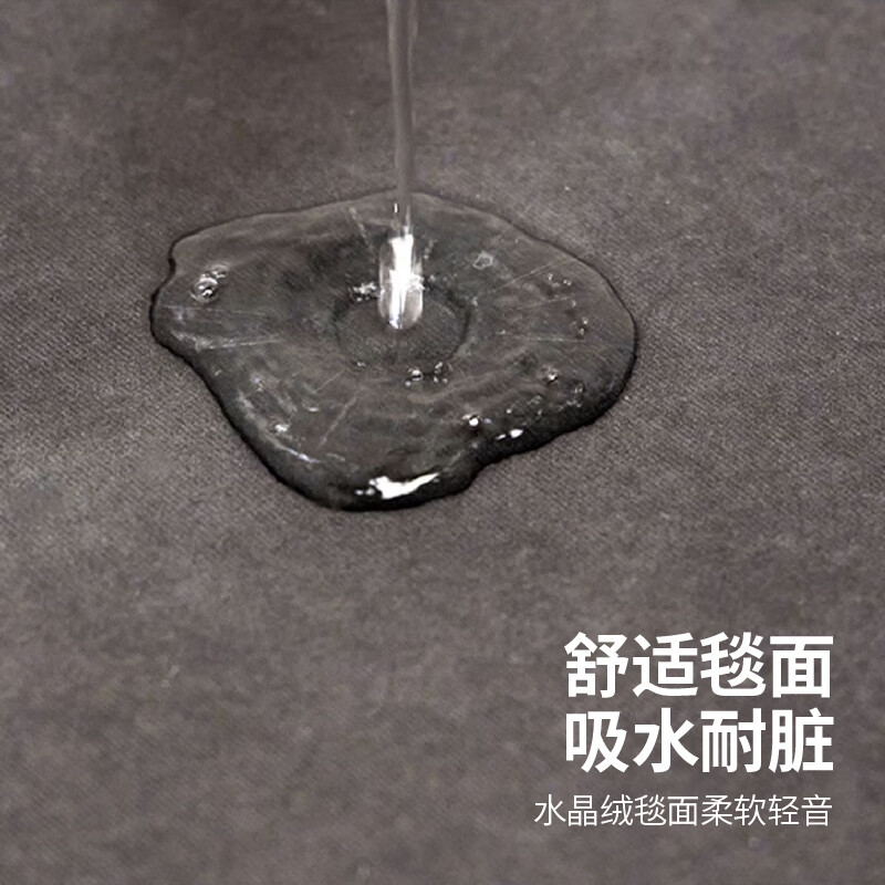 Tianyi mahjong tablecloth mat thickened silencer hand-rubbed eight immortals table mat square square tablecloth poker special mat elegant 80*80cm