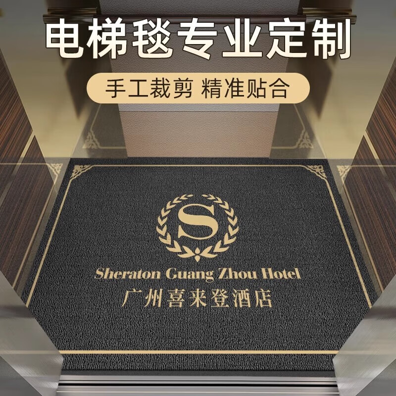Shannixiu Zhou floor mat customized elevator car door mat wear-resistant anti-slip mat commercial hotel welcome carpet logo