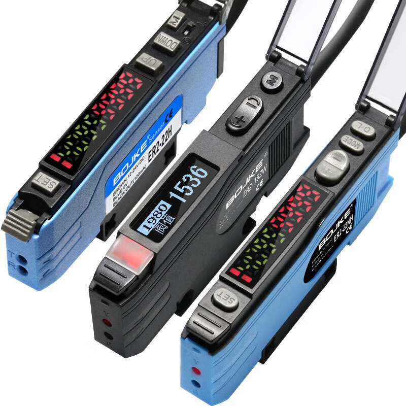 Chinese fiber optic sensor fiber amplifier ER2-18ZW ER2-22H 22NH color mark sensor photoelectric BOJKE22NH