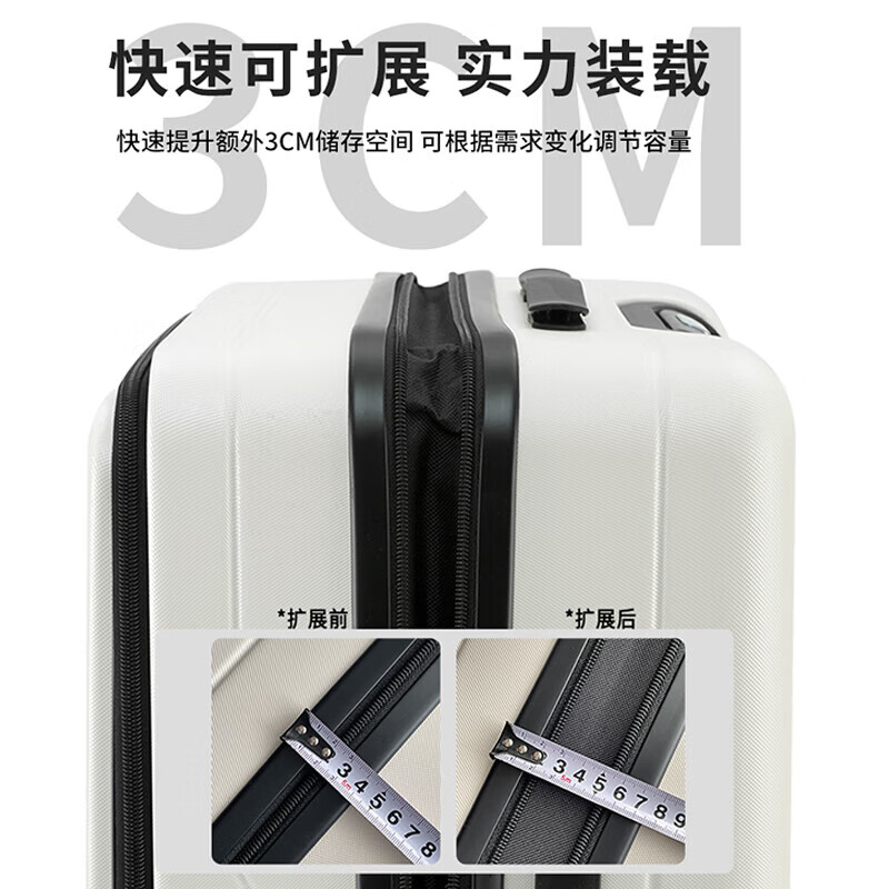 Woodpecker side opening suitcase for women 2026 new expandable multi-functional trolley case 20-inch suitcase boarding suitcase for men Sakura pink side opening + expansion 30 + brake wheel 26 inches SF + double-layer explosion-proof zipper + cup holder