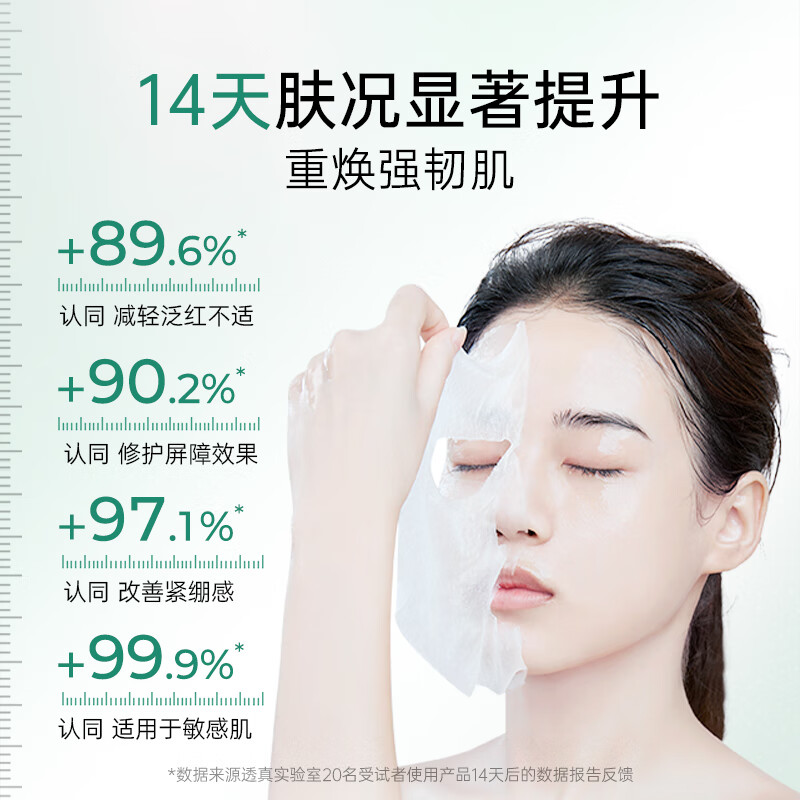 Translucent B5 Repair Mask Repairs Skin Barrier Deeply Hydrating Collagen Medical Art Post-Art Sensitive Redness