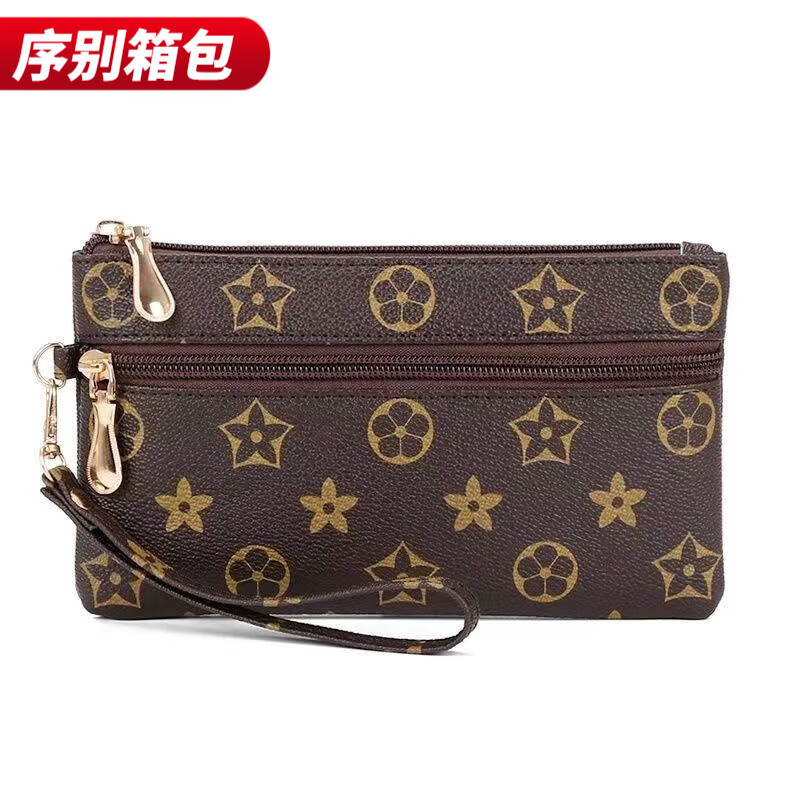 Ye Yu niche new fashion clutch bag women's wallet long coin purse multi-functional mobile phone bag large capacity clutch bag DD coffee for hundreds of dollars