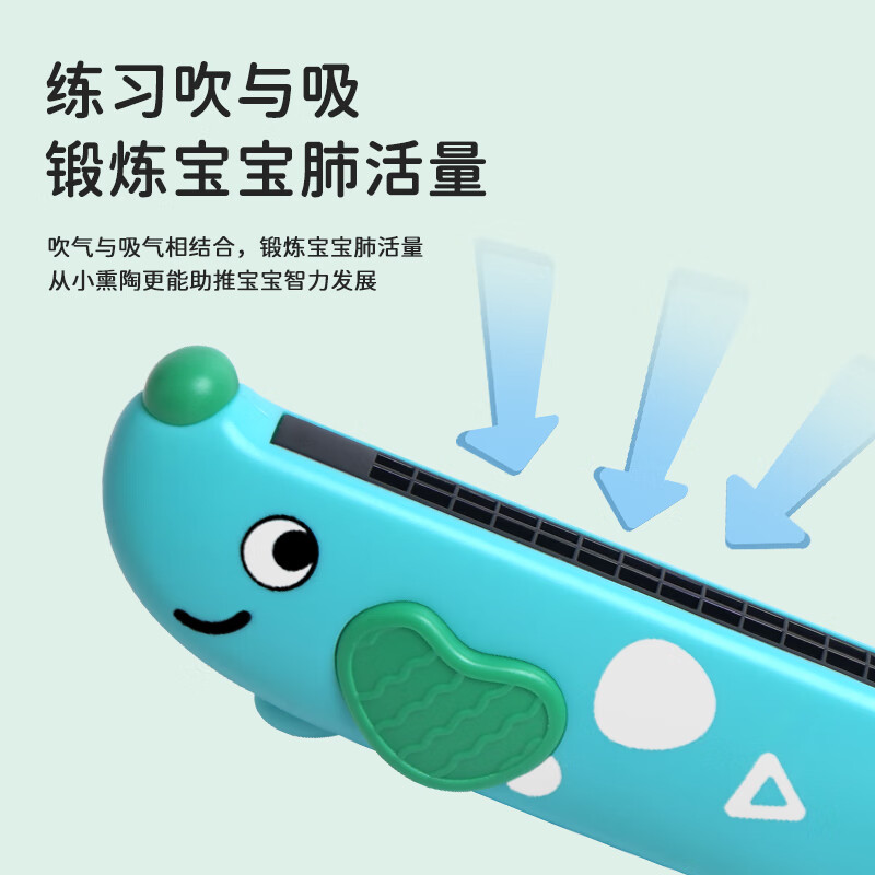 GUEIN harmonica for children 0-3 years old toy baby infant special musical instrument small horn can whistle for beginners easy to learn Weir powder sound quality improved light and resistant to falling