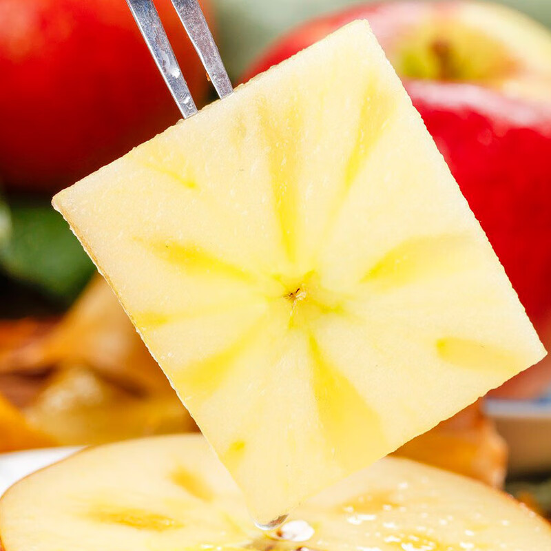 Hengxun Xinjiang Rock Candy Heart Apple Fruit Red Fuji Ugly Apple Fresh Seasonal Fruit Gift Box Selected 5kg Pack Net 4.5kg