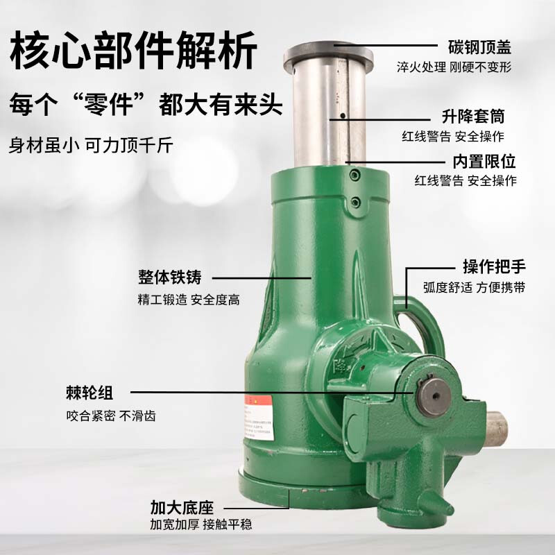 Kunhe screw jack gear hand mechanical vertical heavy-duty cross-jacking machine 5 tons 10 tons 20 tons 30 tons 100 tons screw jack 32 tons