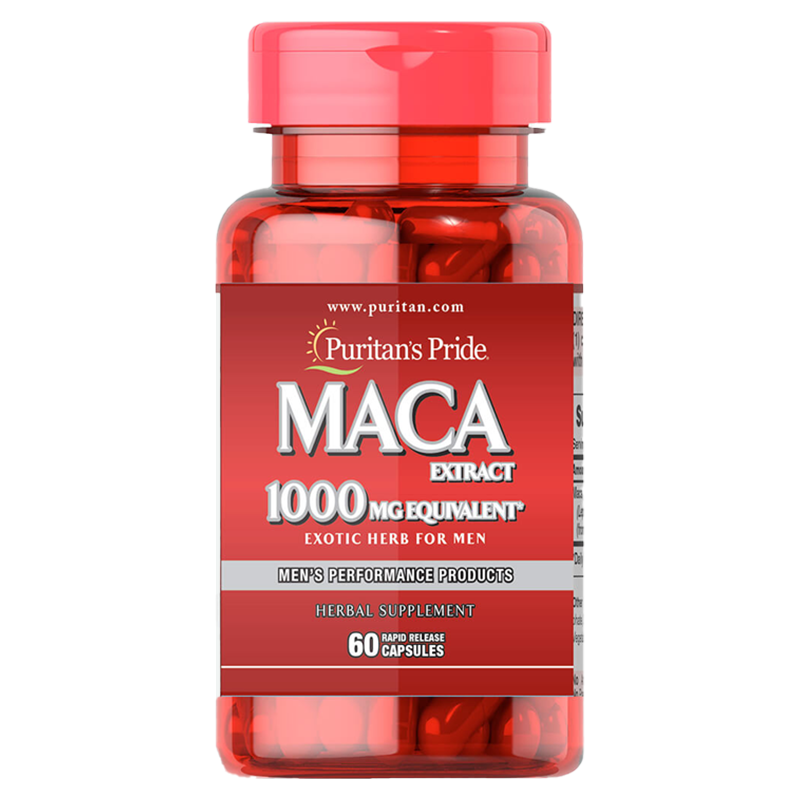 Puritan's Pride Maca Essence Tablets/Maca Essence Capsules 1000mg*60 capsules imported from the United States Maca Essence Tablets/Maca Essence Capsules 1000mg*60 capsules