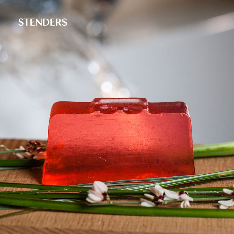 STENDERS Zhong Chuxi same style Damascus rose handmade soap 100g cleansing and bathing fragrance soap New Year gift