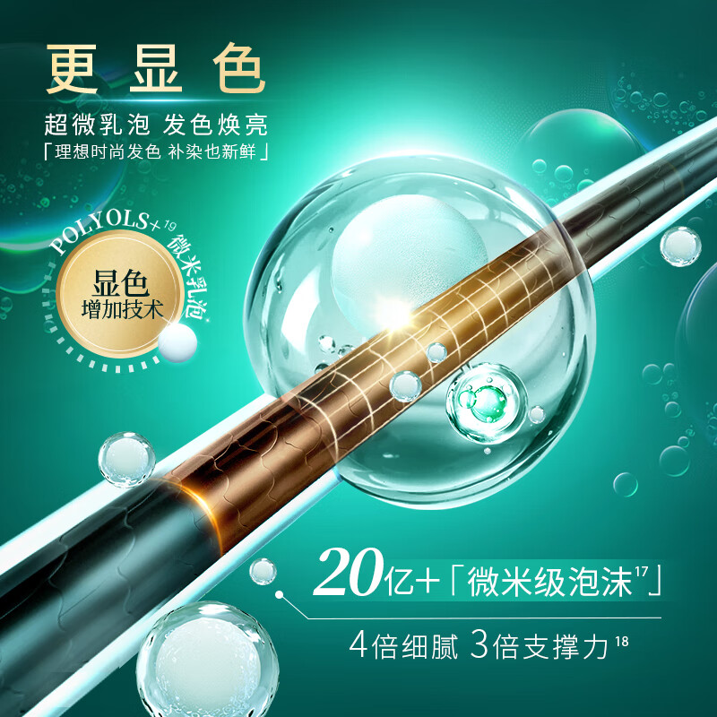 Schwarzkopf Yiran One-touch Bubble Hair Dye 5.65 Mist Tea Brown Hair Dye Easily Covers White Hair Multiple Times Hot Products