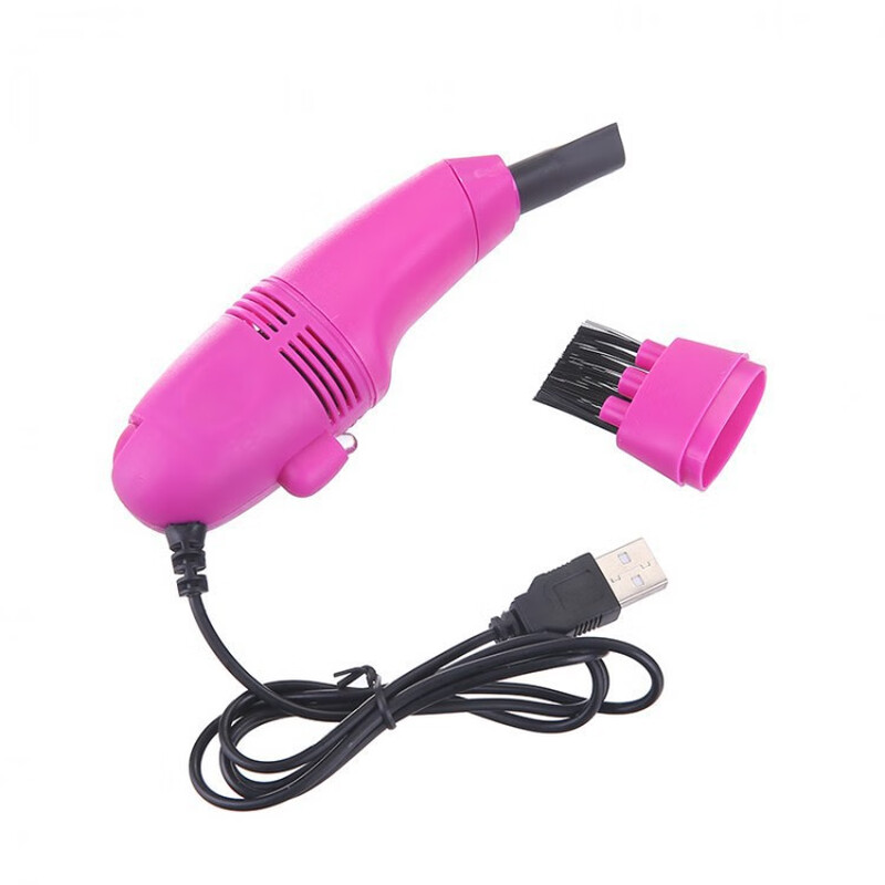 Mini USB Car Vacuum Cleaner Keyboard Cleaner Cleaning Vacuum Cleaner Micro Dust Brush USB Car Vacuum Cleaner 1 Pack Random Color