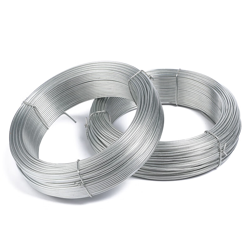 Forty thousand kilometers of galvanized iron wire, not easy to rust, No. 12 5KG package, about 103 meters long, electroplated lead bar, cold drawn wire, binding wire for greenhouse construction site