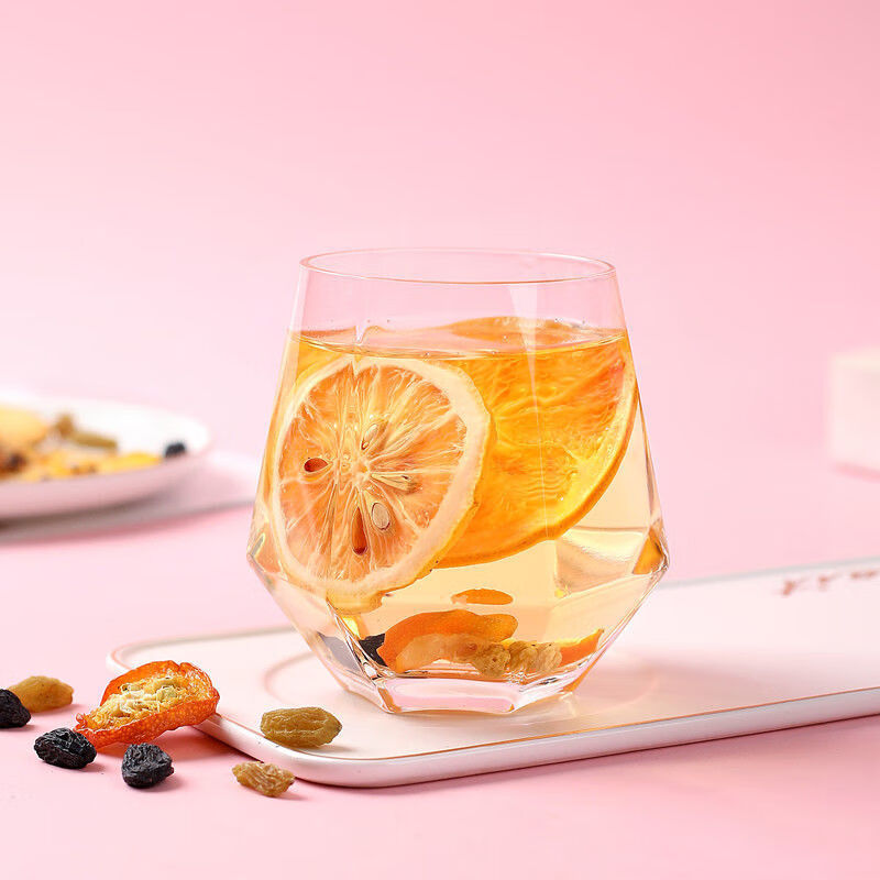 Kejuhua's Yoga Flower and Fruit Tea Lip Teacher's Combination Fruit Tea Bags Nutritional Internet Celebrity Passion Fruit Lemon Slices Soaked in Water Passion Fruit Kumquat Tea 2kg (20-22 bags)