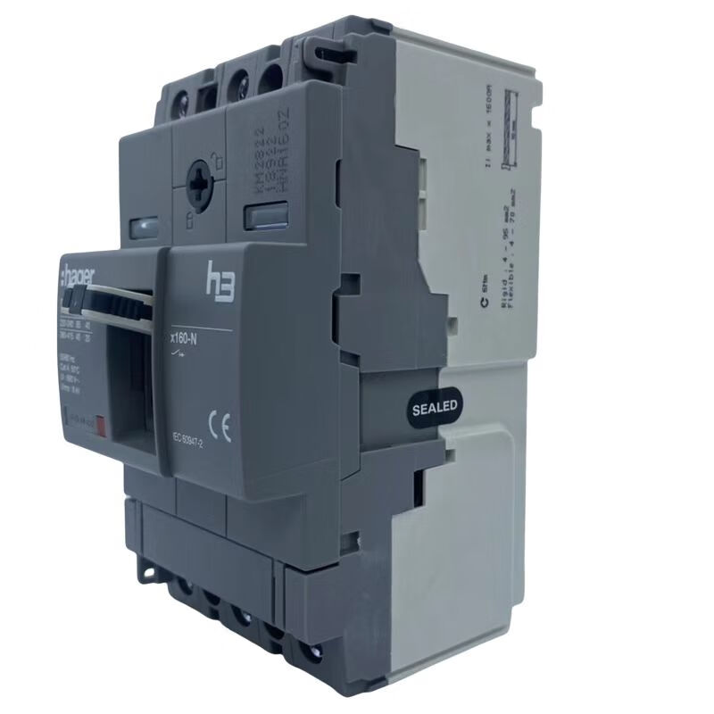 HAGER plastic case circuit breaker HNA160Z 160A X160-N low voltage air switch HNA160Z 160A