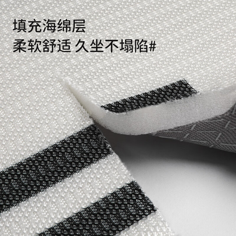 Slowly speaking, four-season universal seat cushion, breathable seat cushion, office sedentary butt cushion, chair cushion, Chai Chai 40*40cm