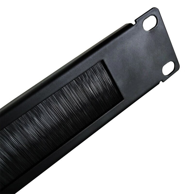 1U cabinet brush blind plate with brush baffle dust-proof false panel fill-in-the-blank board and cable manager fill-in-the-blank board totem empty board 1U brush cable management blind plate