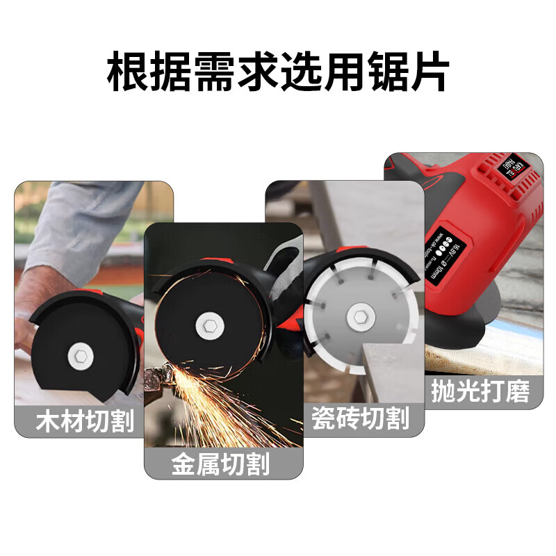 Kraftwell grinding wheel disc angle grinder accessories louver blade cutting grinding disc angle grinding disc 75*50*10mm80 mesh 1 piece WP4821
