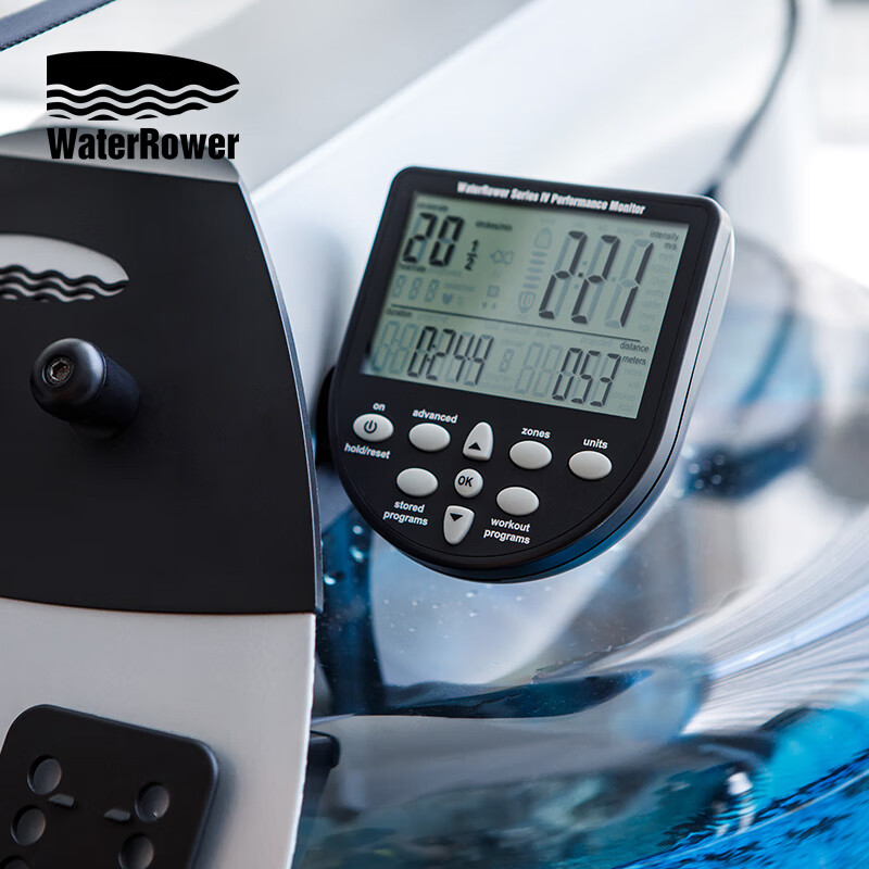 WaterRower imported from the United States, household commercial water resistance rowing machine, aerobic fitness equipment M1 high and low aluminum alloy M1 high combination set