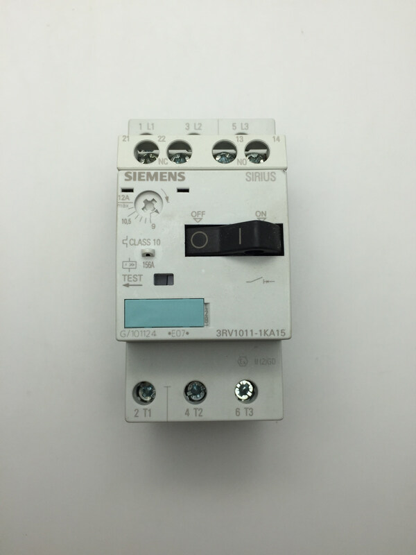 Siemens imported motor protection circuit breaker 3RV1021-1KA10 3RV1021-1KA15