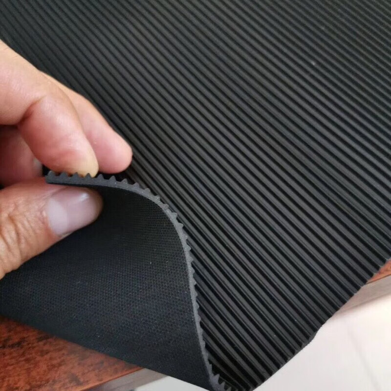 Mo Peng Insulation Blanket High Voltage Insulation Mat Power Distribution Room Insulation Board Rubber Mat 3/5/8/10mm Power Distribution Room 35kv Rubber Carpet Red Stripe 3mm Per Square