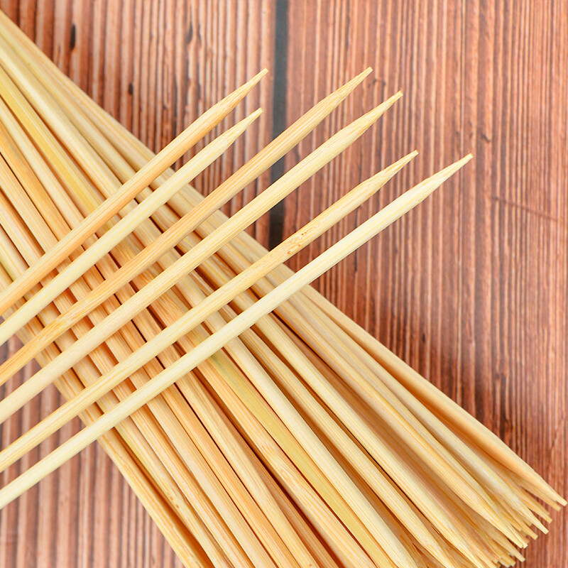 Northward BBQ skewers 30cm large bamboo skewers 200 pieces household mutton skewers outdoor barbecue tools and accessories