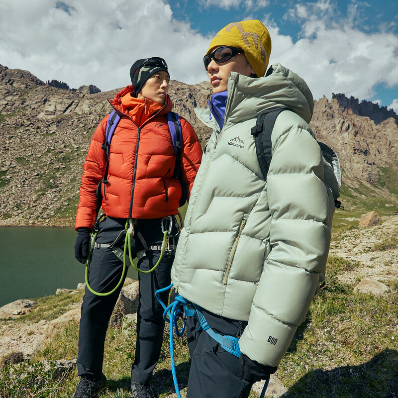Himalayan Jade Dragon Goose Down Jacket 800 Pile 95 Puff - 20 C Snow Mountain Climbing Professional Outdoor Cold Resistant Windproof High Pile Down Jacket