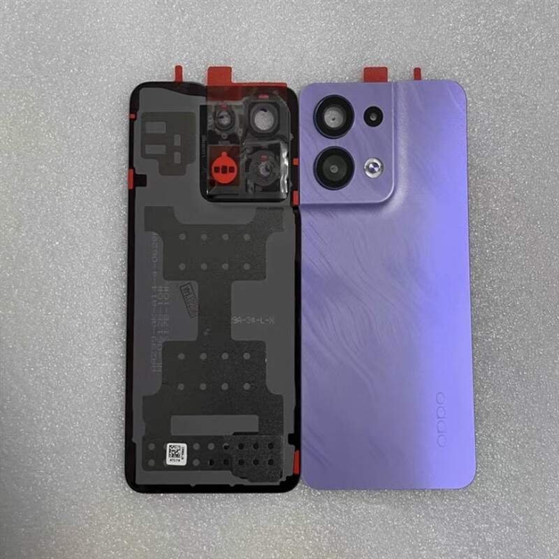 X is suitable for OPPO reno8 back cover original disassembly reno8pro back shell 8Pro + glass shell reno8 body accessories Reno8Pro original back cover encounter blue