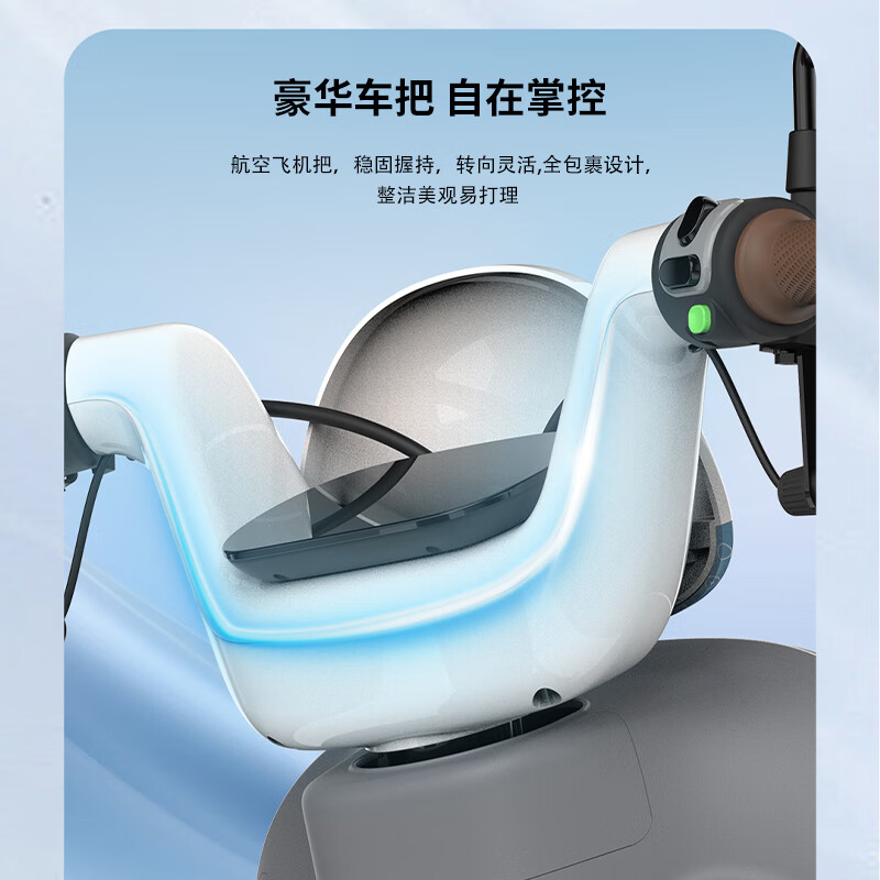 Emma Electric Motorcycle Tricycle Xinghan 60V20Ah High Power Long Range Home Can Be Covered Small Two-Seater Comfortable Yuancai Caramel Red