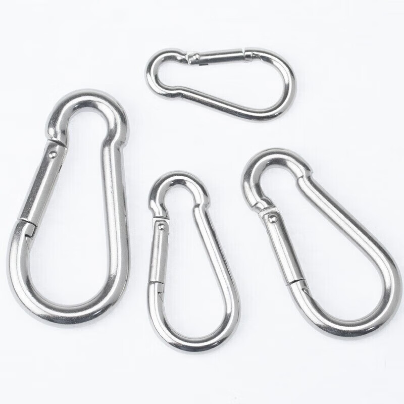 Hasdick Beijing warehouse delivery 304 stainless steel spring buckle safety buckle M6 (standard type) HKsq-715