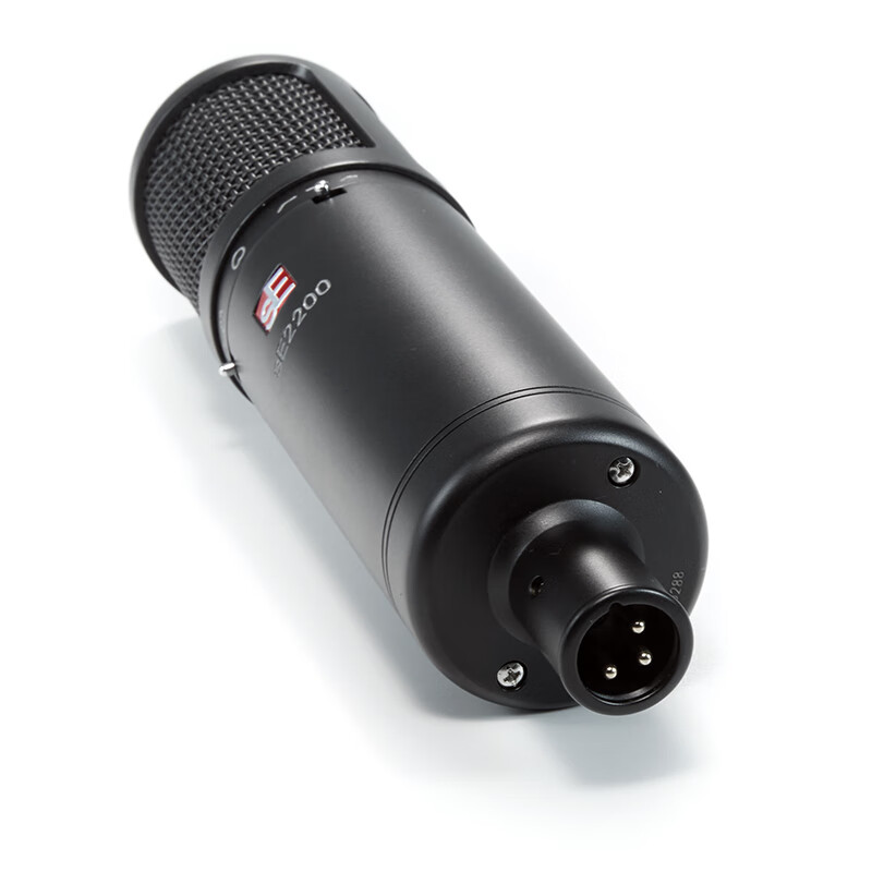 SE2200 large diaphragm condenser microphone live broadcast karaoke studio-level microphone dubbing recording audiobook equipment computer sound card microphone complete set sE2200 official standard + microphone cable + desktop stand