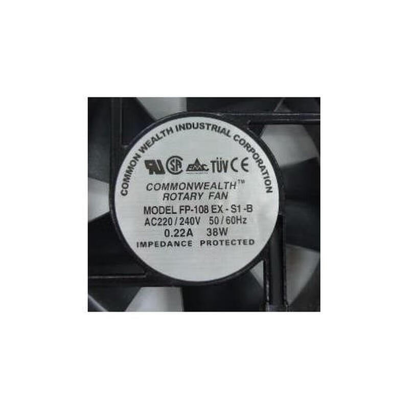 FP-108EX-S1-B/S axial flow fan 220V 0.22A 38W cabinet cooling fan 17CM 17251 Zhengfang 108EX-S1-S 220V oil-containing